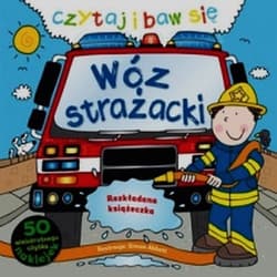 Czytaj i baw się Wóz strażacki Rozkładana książeczka - Simon Abbott (ilustr.)