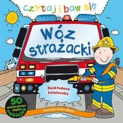Czytaj i baw się Wóz strażacki Rozkładana książeczka - Simon Abbott (ilustr.)