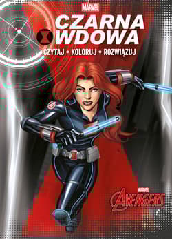 Czytaj, koloruj, rozwiązuj. Czarna Wdowa. Marvel Avengers - Praca zbiorowa