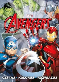 Czytaj rozwiązuj koloruj. Marvel Avengers - Praca zbiorowa
