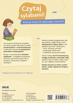 Galeria - zdjęcie nr. 4 - Czytaj sylabami zeszyt do nauki i doskonalenia czytania