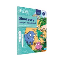 Czytaj z Albikiem. Zeszyt Dinozaury-z naklejkami
