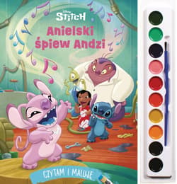 Czytam i maluję. Anielski śpiew Andzi. Disney Stit - Edwards John
