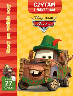 Czytam i naklejam Strach ma wielkie oczy Disney Pixar Auta - Praca zbiorowa