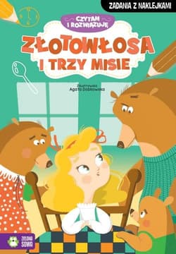 Czytam i rozwiązuję Złotowłosa i trzy misie - Opracowanie Zbiorowe