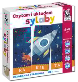 Czytam i układam sylaby Układanka sylabowa Zestaw rakieta - Opracowanie Zbiorowe