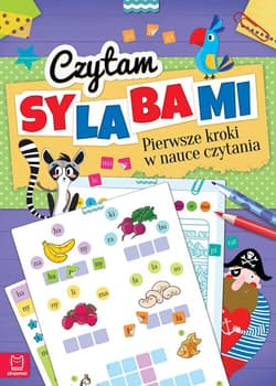 Czytam sylabami. Pierwsze kroki w nauce czytania - z naklejkami - Renata Ziętara