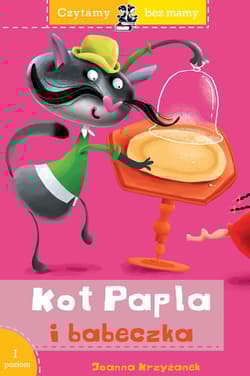 Czytamy bez mamy Kot Papla i babeczka 1 poziom - Krzyżanek Joanna
