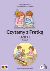 Czytamy z Fretką cz.2 Dzieci. Sylaby 1 - Rutkowska-Zielińska Anna, Konopacka Elżbieta, Kat