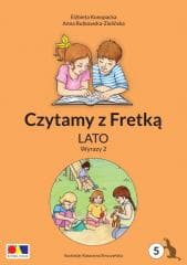 Czytamy z Fretką cz.5 Lato. Wyrazy 2 - Rutkowska-Zielińska Anna, Rutkowska-Zielińska Anna, Konopacka Elżbieta, Konopacka Elżbieta, Kat, Kat
