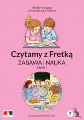 Czytamy z Fretką cz.7 Zabawa i nauka. Zdania 2 - Rutkowska-Zielińska Anna, Konopacka Elżbieta, Kat