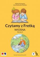 Czytamy z Fretką cz.9 Wiosna. Wyrazy 3 - Rutkowska-Zielińska Anna, Konopacka Elżbieta, Kat