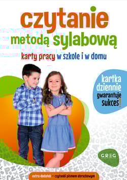 Czytanie metodą sylabową. Karty pracy w szkole i w domu