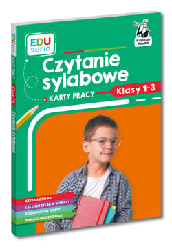 Czytanie sylabowe. Karty pracy. Kapitan Nauka. EDUseria - Antonina Szulczyk