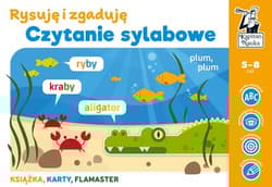 Czytanie sylabowe Rysuję i zgaduję Kapitan Nauka - Sobkowiak Monika