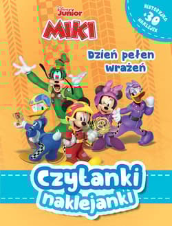 Czytanki naklejanki Dzień pełen wrażeń Disney Junior