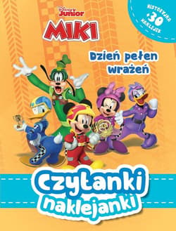 Czytanki naklejanki Dzień pełen wrażeń Disney Junior - Praca zbiorowa