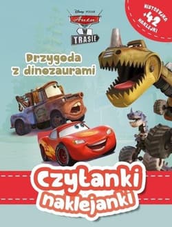 Czytanki naklejanki Przygoda z dinozaurami Disney Pixar Auta w trasie
