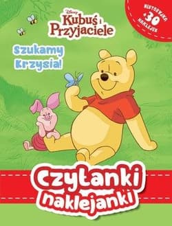 Czytanki naklejanki Szukamy Krzysia! Disney Kubuś i Przyjaciele - Praca zbiorowa