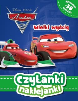 Czytanki naklejanki Wielki wyścig Disney Pixar Auta - Praca zbiorowa