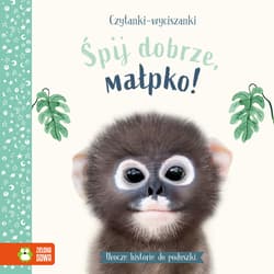 Czytanki-wyciszanki Śpij dobrze, małpko! Urocze historie do poduszki - Amanda Wood