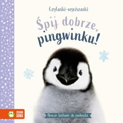 Czytanki-wyciszanki Śpij dobrze, pingwinku! Urocze historie do poduszki - Amanda Wood