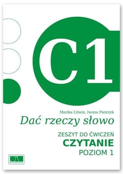 Dać rzeczy słowo. Czytanie - poziom 1. - Marika Litwin, Iwona Pietrzyk