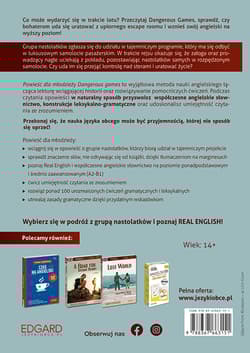 Galeria - zdjęcie nr. 2 - Dangerous Games. Angielski z ćwiczeniami. Powieść dla młodzieży. Poziom A2-B1