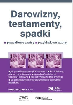 Darowizny, testamenty, spadki. Prawo na co dzień - Borkowska Eliza