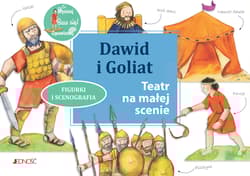 Dawid i Goliat. Teatr na małej scenie. Figurki i scenografia - Praca zbiorowa