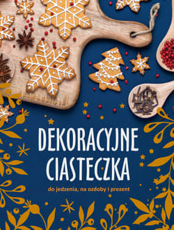 Dekoracyjne ciasteczka do jedzenia na ozdoby i na prezent