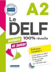DELF 100% reussite A2 książka + CD - Bruno Girardeau,  Marie Rabin