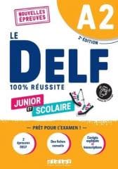 DELF 100% reussite A2 książka + online ed.2022 - Bruno Girardeau,  Marie Rabin