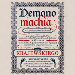 Demonomachia - audiobook - Marek Krajewski