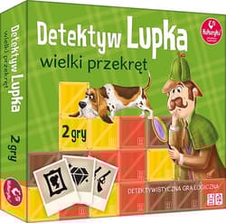 Detektyw Lupka wielki przekręt Detektywistyczna gra logiczna