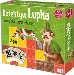 Detektyw Lupka wielki przekręt Detektywistyczna gra logiczna