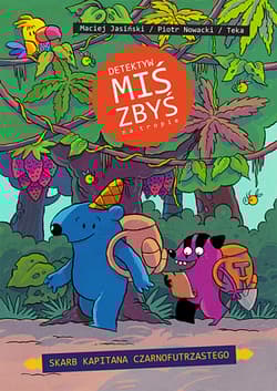 Detektyw Miś Zbyś na tropie Skarb kapitana Czarnofutrzastego - Jasiński Maciej, Nowacki Piotr, Rybarczyk Norbert