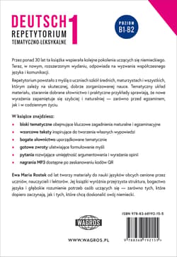 Galeria - zdjęcie nr. 2 - DEUTSCH 1. Repetytorium tematyczno-leksykalne.  Poziom B1-B2