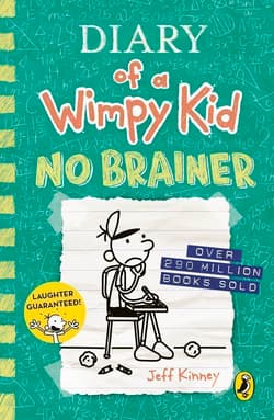 Diary of a Wimpy Kid. No Brainer. Book 18 wer. angielska