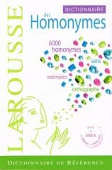 Dictionanaire des homonymes - Yves Garnier