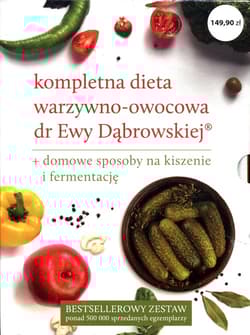 Dieta warzywno-owocowa dr E.Dąbrowskiej Dieta warzywno-owocowa Przepisy + Dieta warzywno-owocowa. I co dalej? (wyd. 3) + Dieta warzywno-owo - Borkowska Paulina