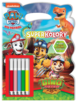 Dino Rescue. Psi Patrol. SuperKolory - Opracowanie Zbiorowe