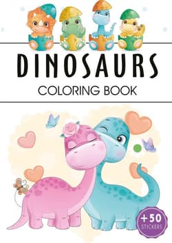 Dinosaurs Coloring Book - Praca zbiorowa