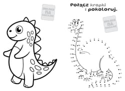 Galeria - zdjęcie nr. 2 - Dinozaury. Baw się i koloruj