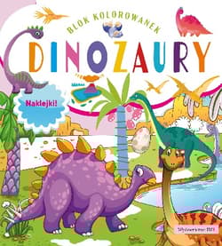 Dinozaury. Blok kolorowanek - Opracowanie Zbiorowe