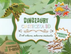 Dinozaury Ciasteczka 3D Zrób własne, zabawne ciasteczka