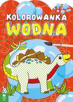 Dinozaury. Kolorowanka wodna