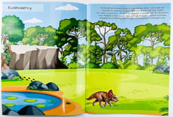 Galeria - zdjęcie nr. 2 - Dinozaury. Książeczka z wypukłymi naklejkami