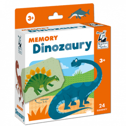 Dinozaury Memory Kapitan Nauka - Praca zbiorowa