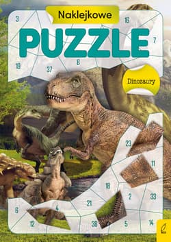 Dinozaury. Naklejkowe puzzle - Opracowanie Zbiorowe